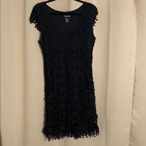 Black cocktail dress